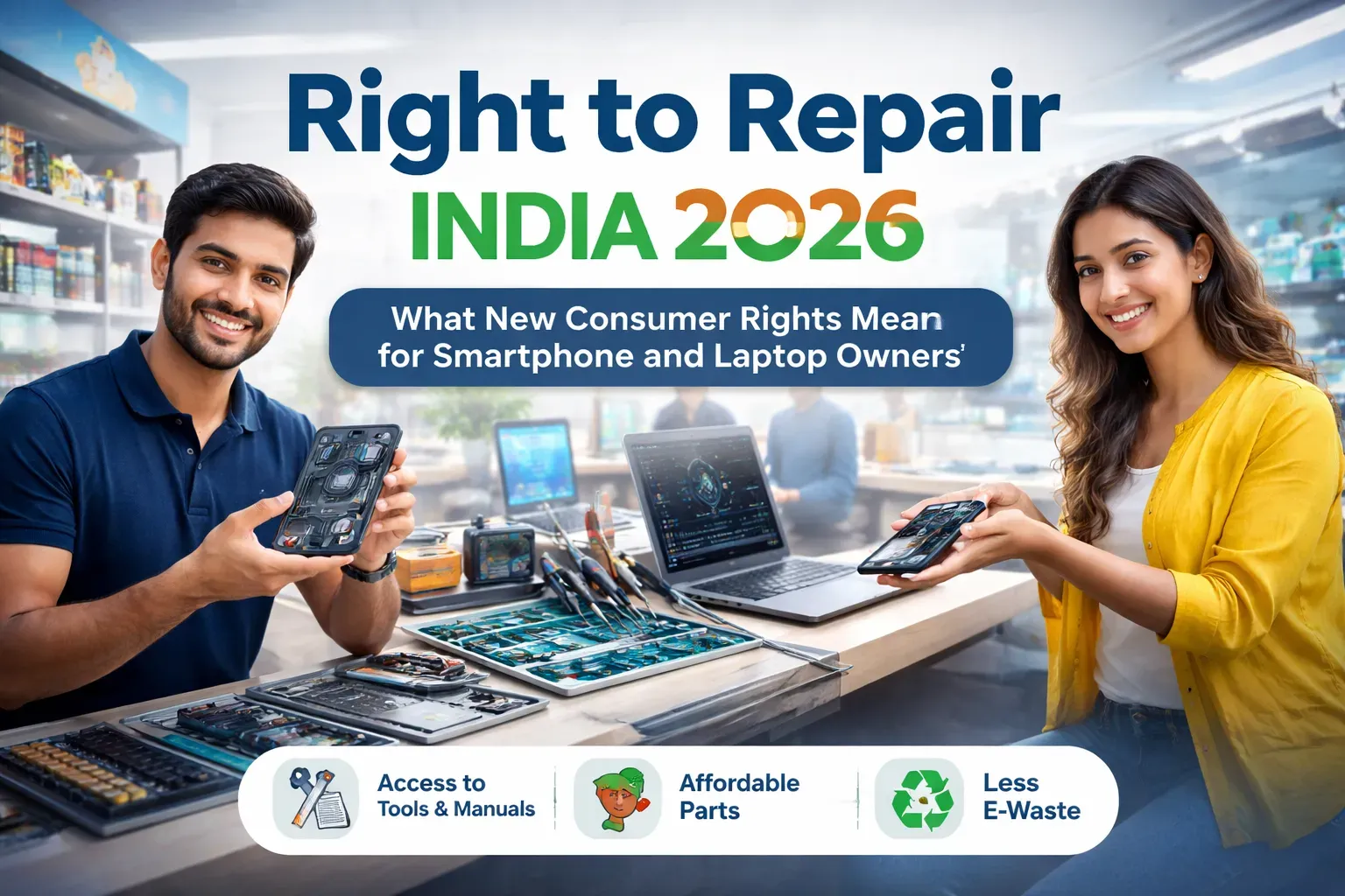 Right to Repair India 2026: What New Consumer Rights Mean for Smartphone and Laptop Owners